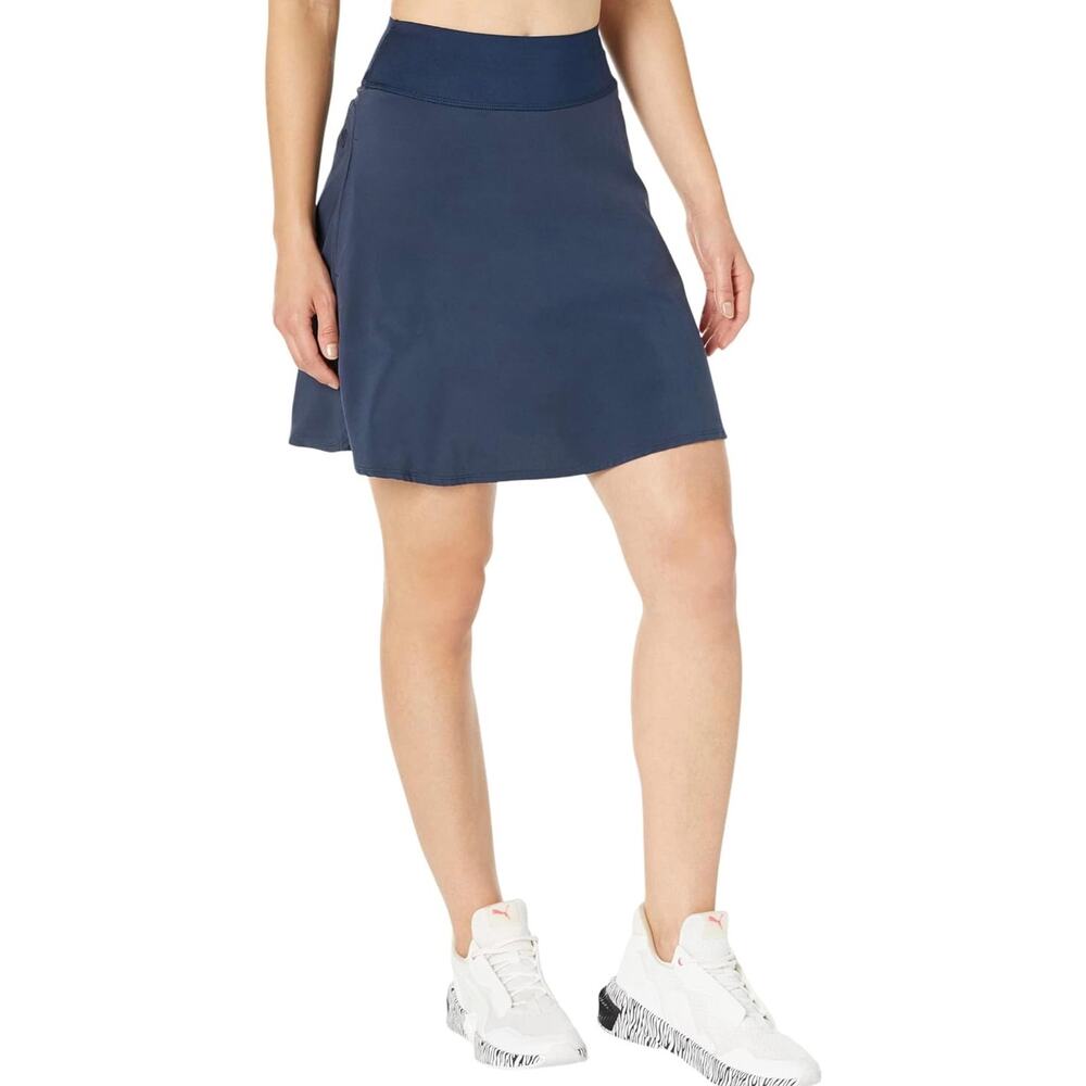 PUMA PWRSHAPE Golf Skort Navy Blue XL UPF 50 Moisture Wicking Stretch